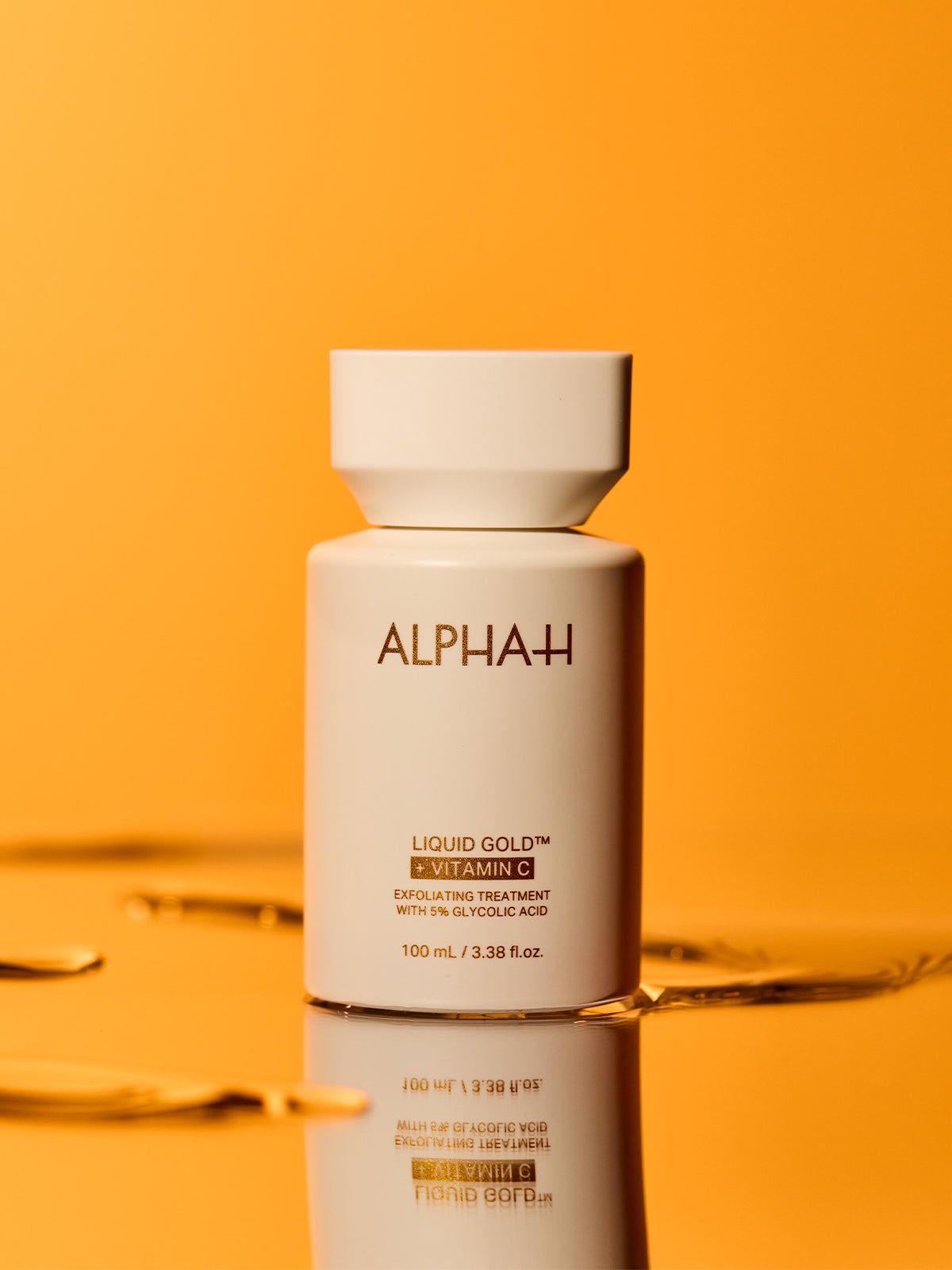 Alpha-H Liquid Gold Vitamin C on yellow
