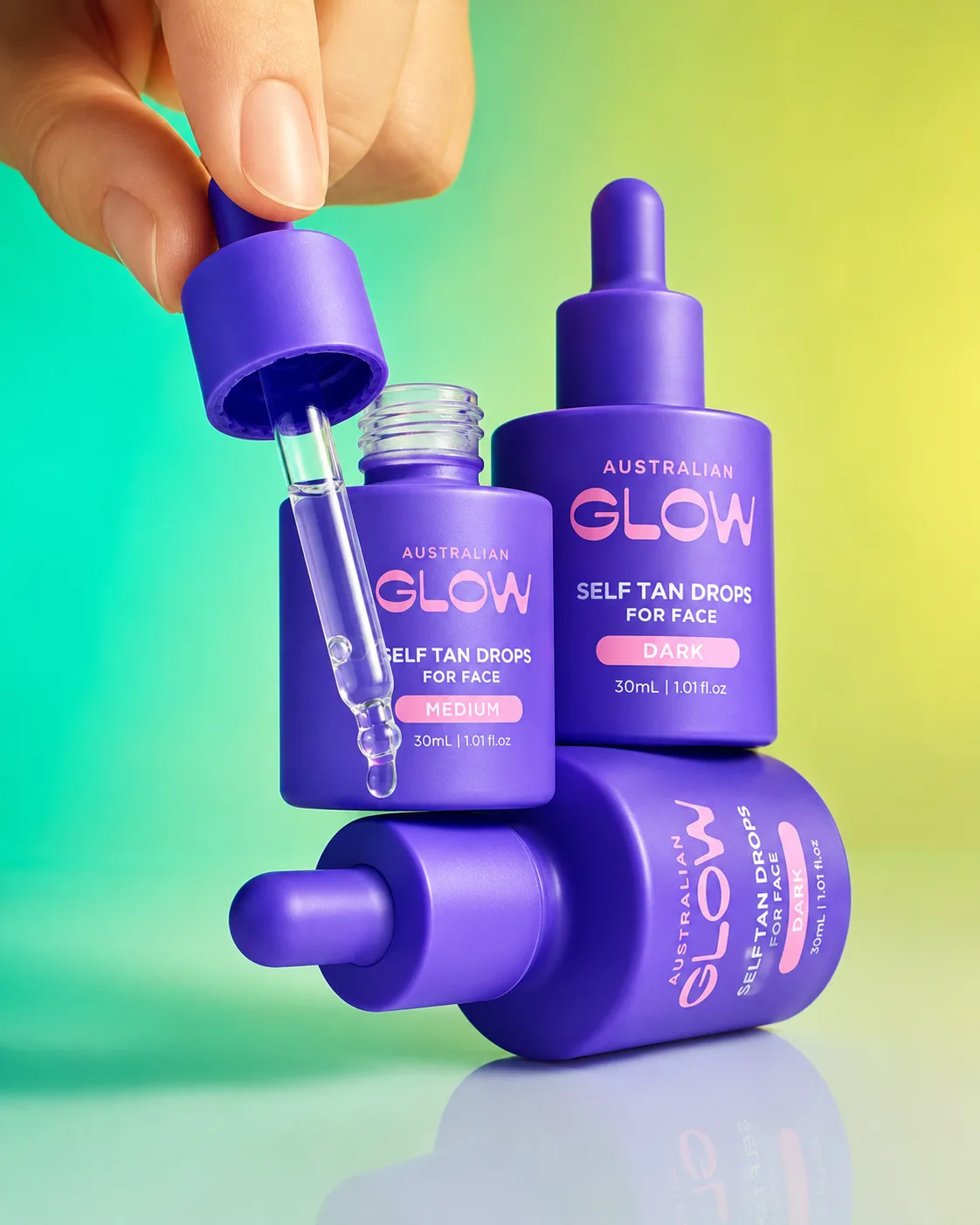 Australian Glow Self Tan Drops, GLOW's #1 tanning drops pick for Australia 2026