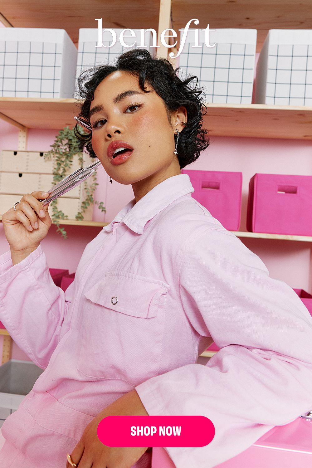 Liquid blush editorial, pigmented blush on skin