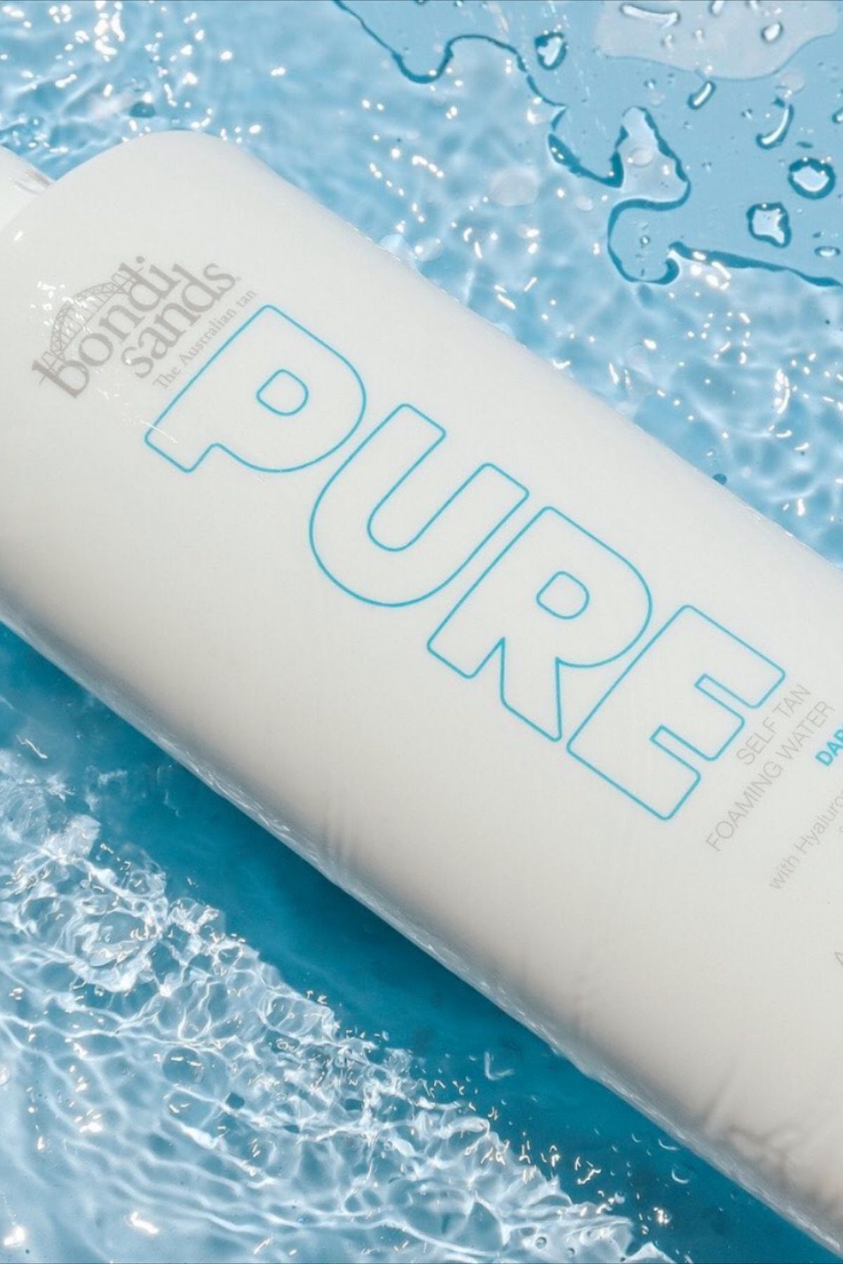 Bondi Sands Pure Self-Tanning Foam, fragrance-free water-based supermarket default