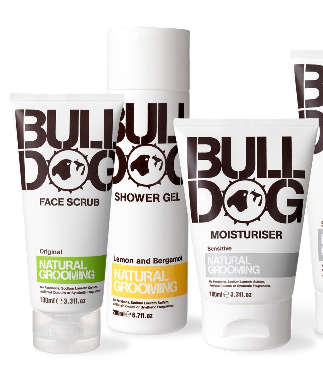 Bulldog Sensitive Moisturiser, for reactive and dry skin