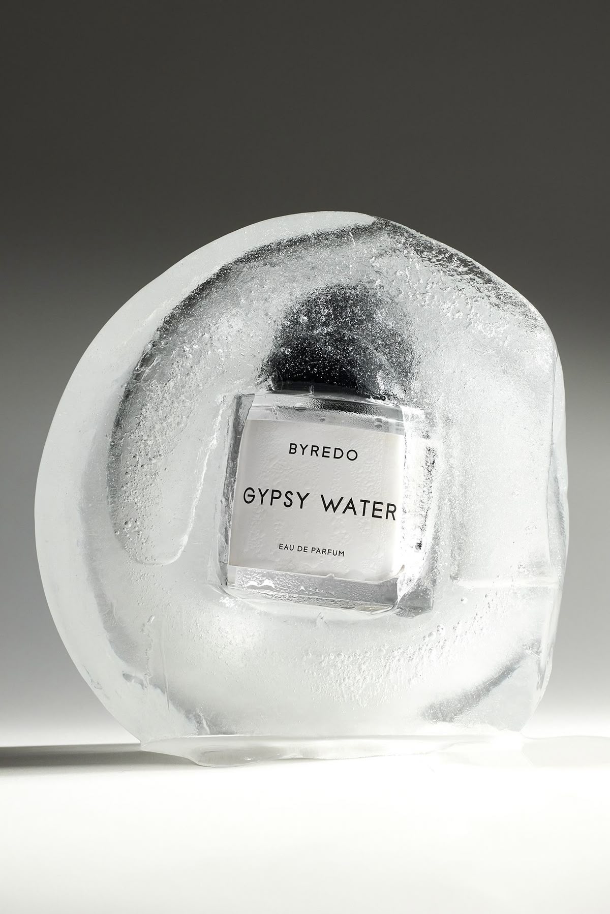 Byredo Gypsy Water encased in ice