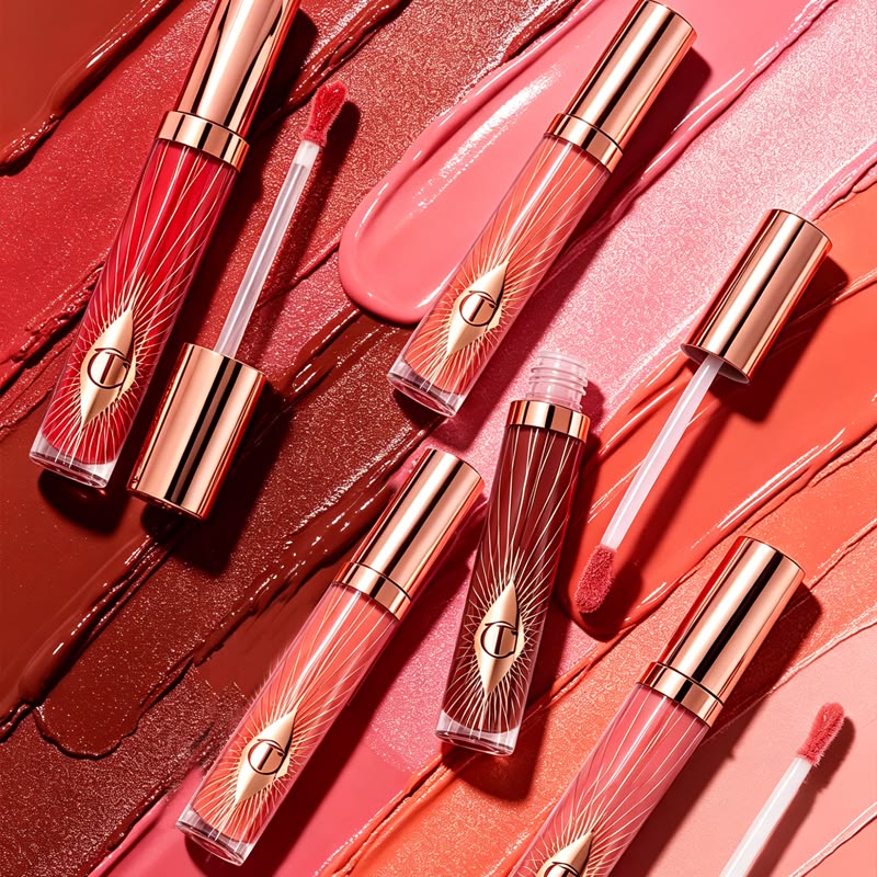 Charlotte Tilbury Collagen Lip Bath gloss flatlay