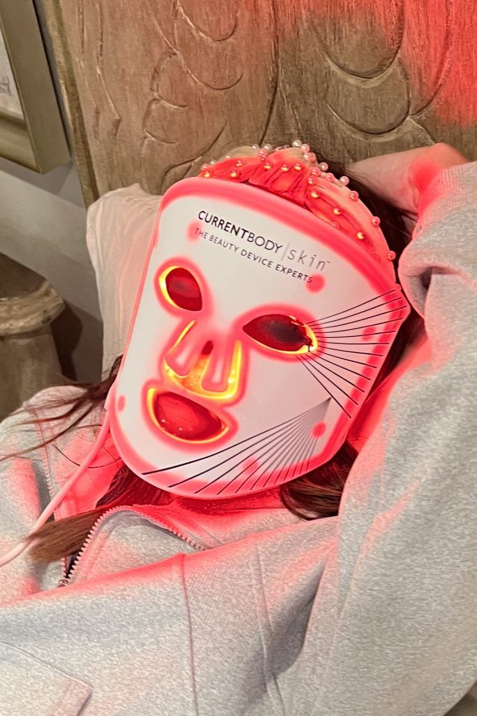CurrentBody device editorial, at-home beauty technology