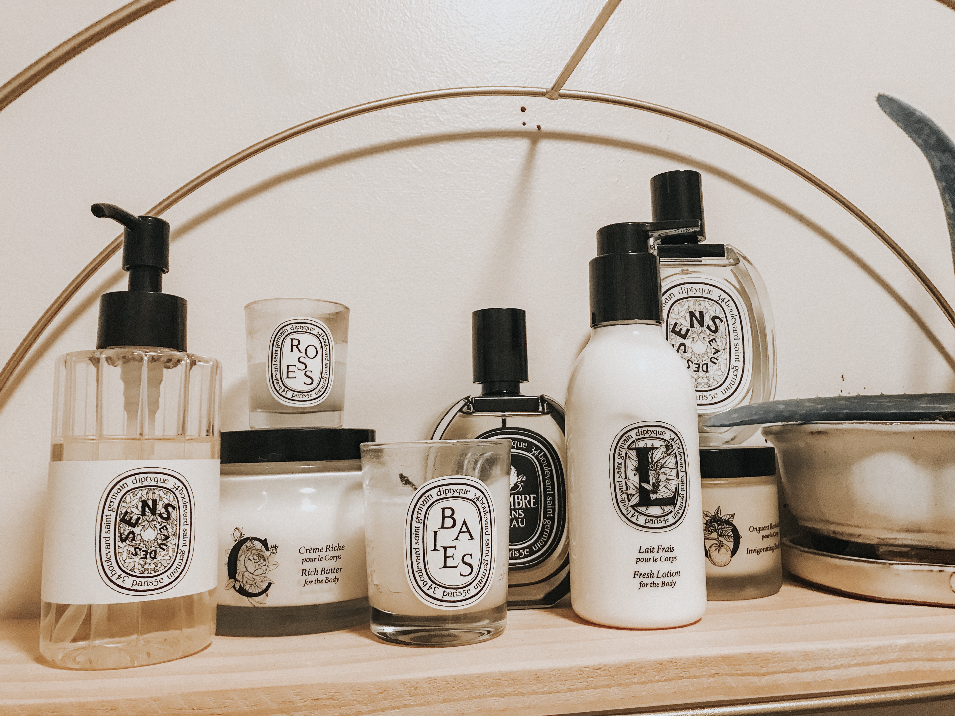 Diptyque fragrance and candle lineup editorial