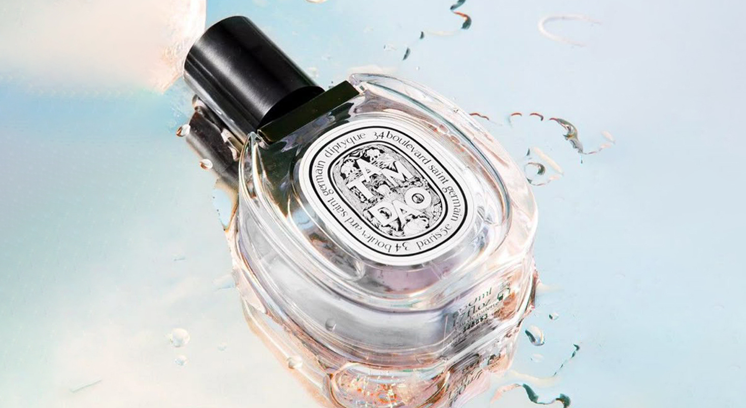 Diptyque Tam Dao Eau de Parfum water editorial