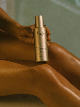 Eco Tan range, lifestyle product moment