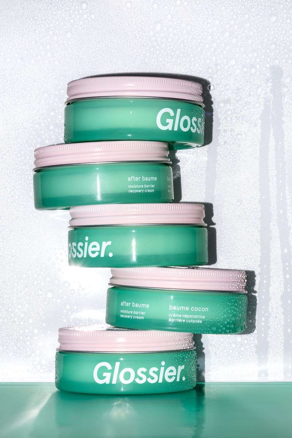 Glossier, minimalist beauty editorial