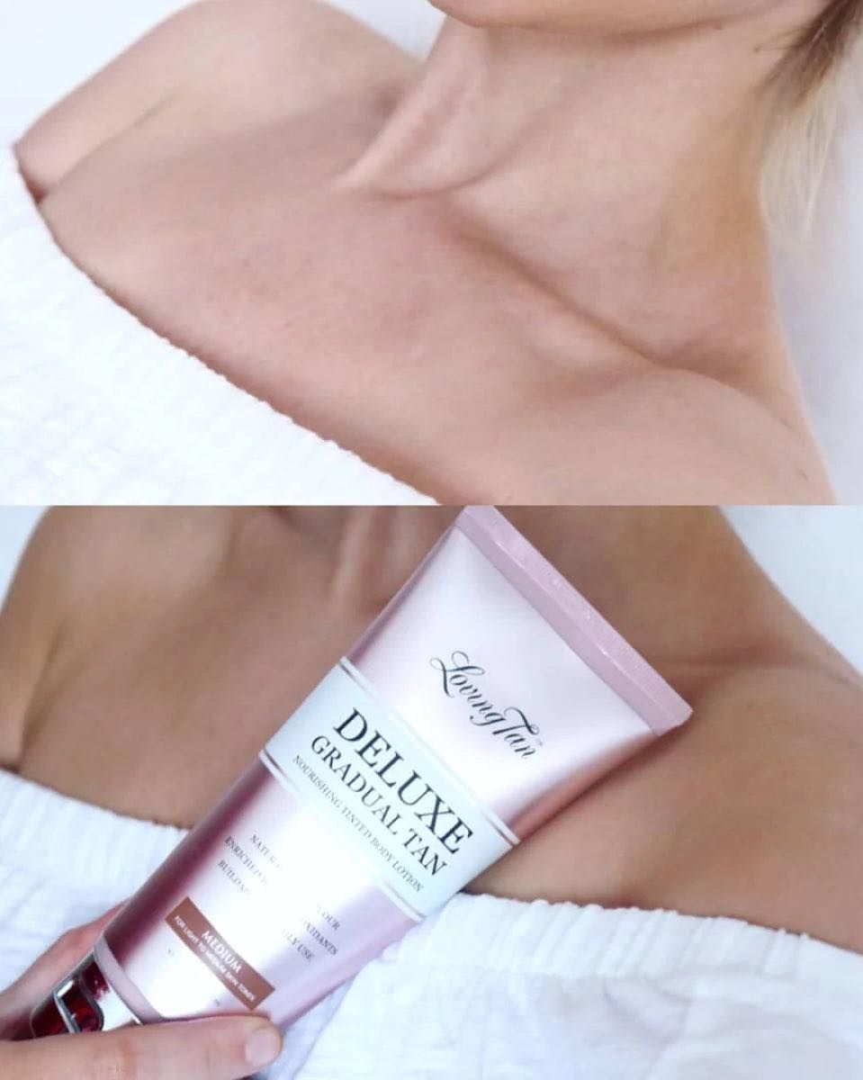 Loving Tan Everyday Tinted Body Lotion, premium gradual tan pick MECCA