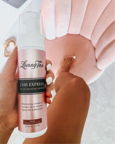 Loving Tan colour test, Deluxe Bronzing on shoulders