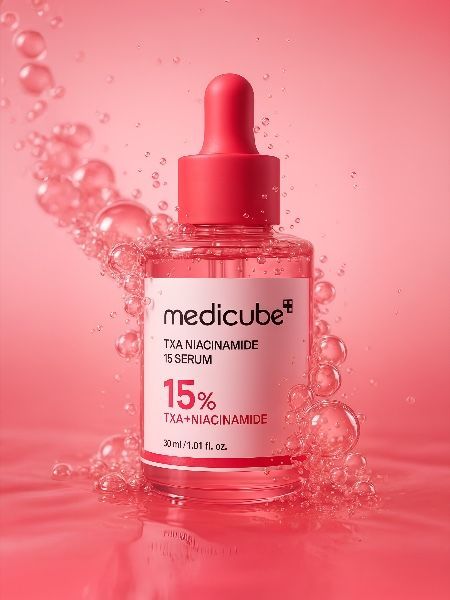 Korean skincare editorial imagery