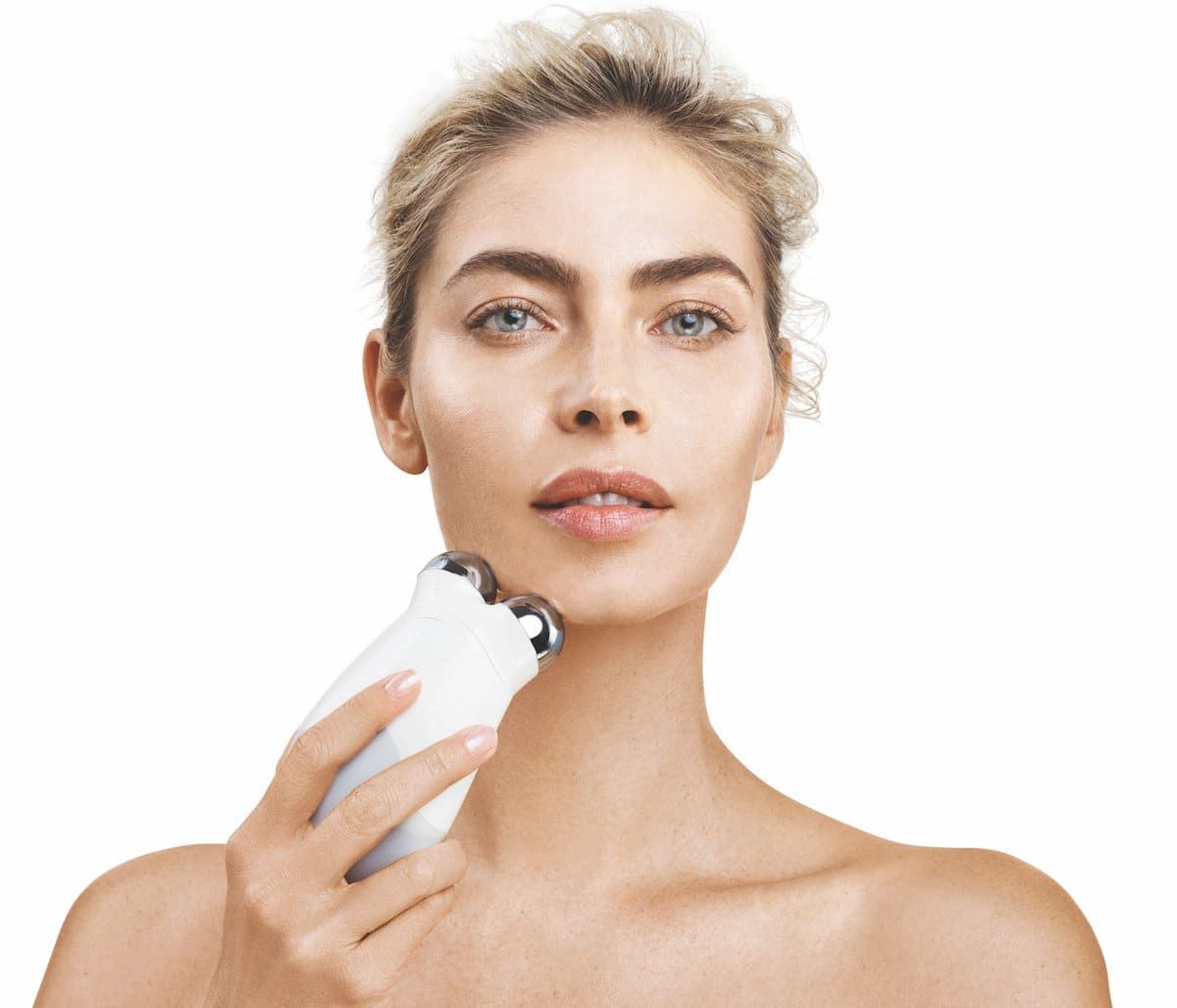 NuFACE Trinity microcurrent device, at-home beauty tool