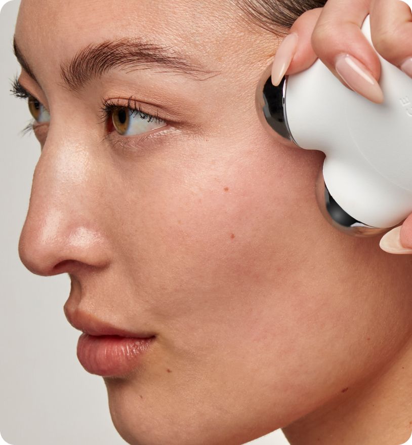 NuFACE Trinity portrait, the dermatologist-recommended microcurrent ritual