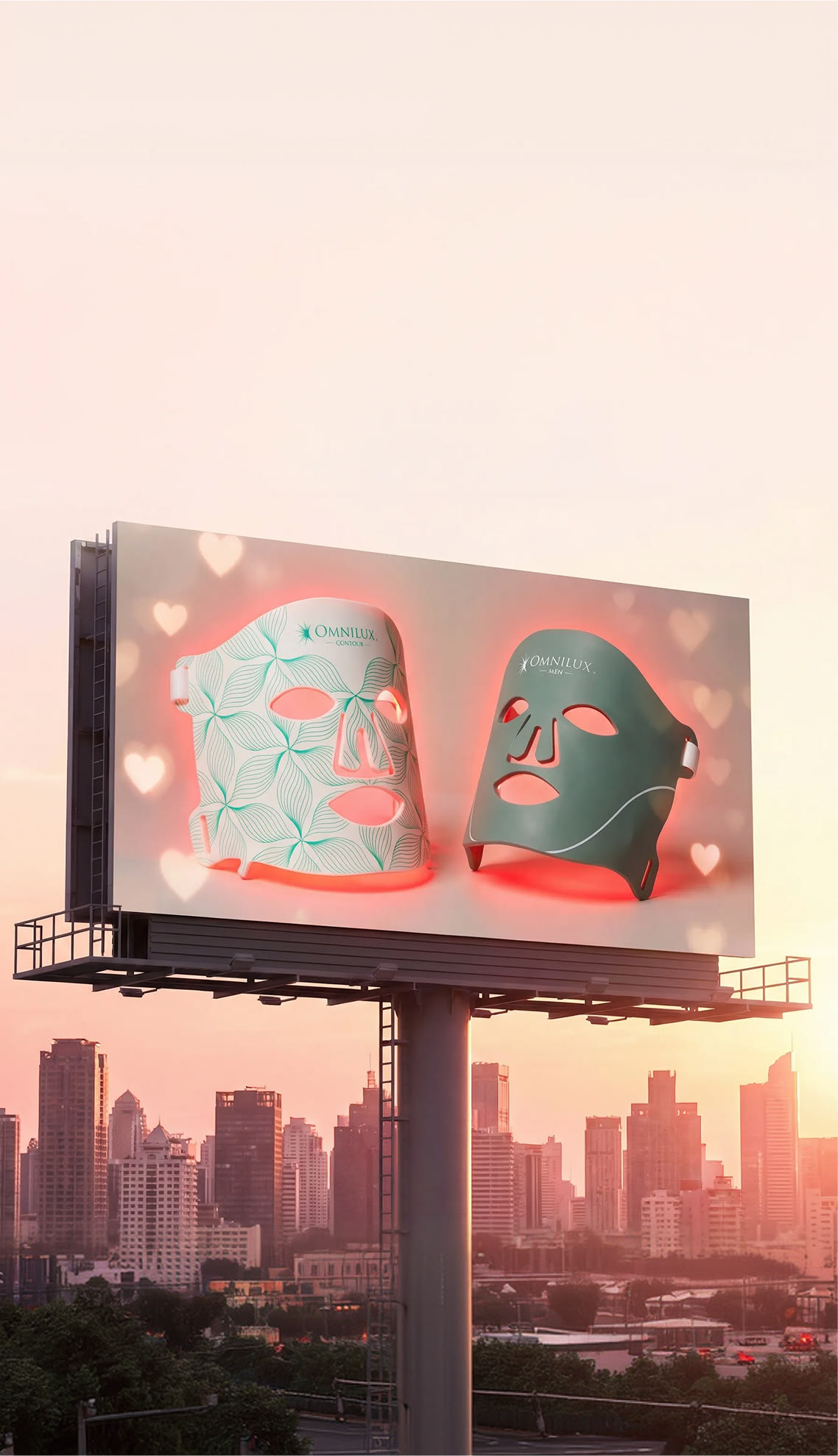 LED masks, at-home light therapy category