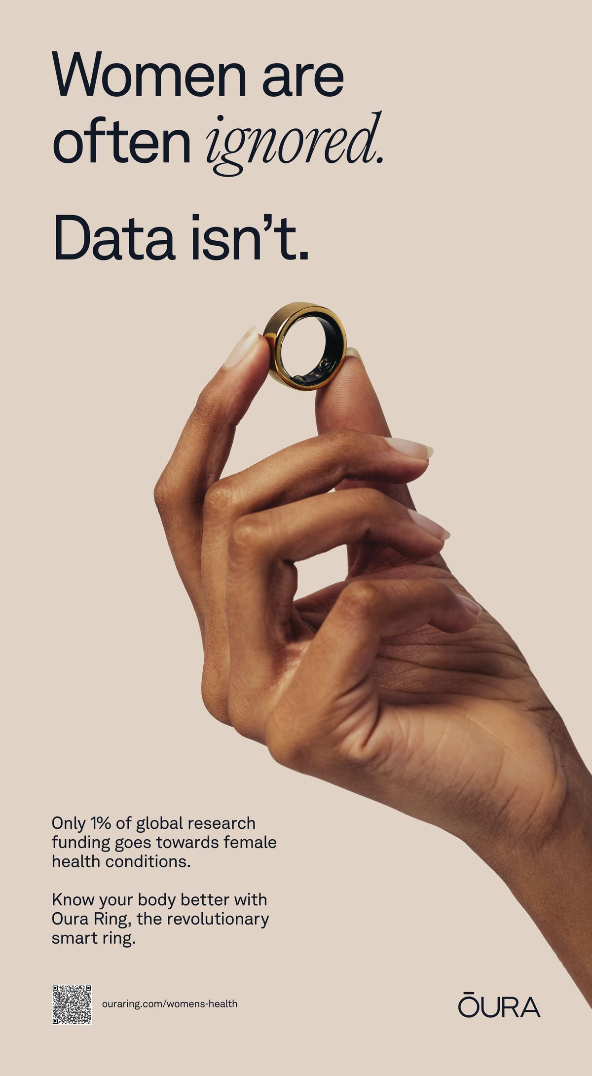 Oura ring lifestyle, bedside table, morning readout, the calmer wellness signal
