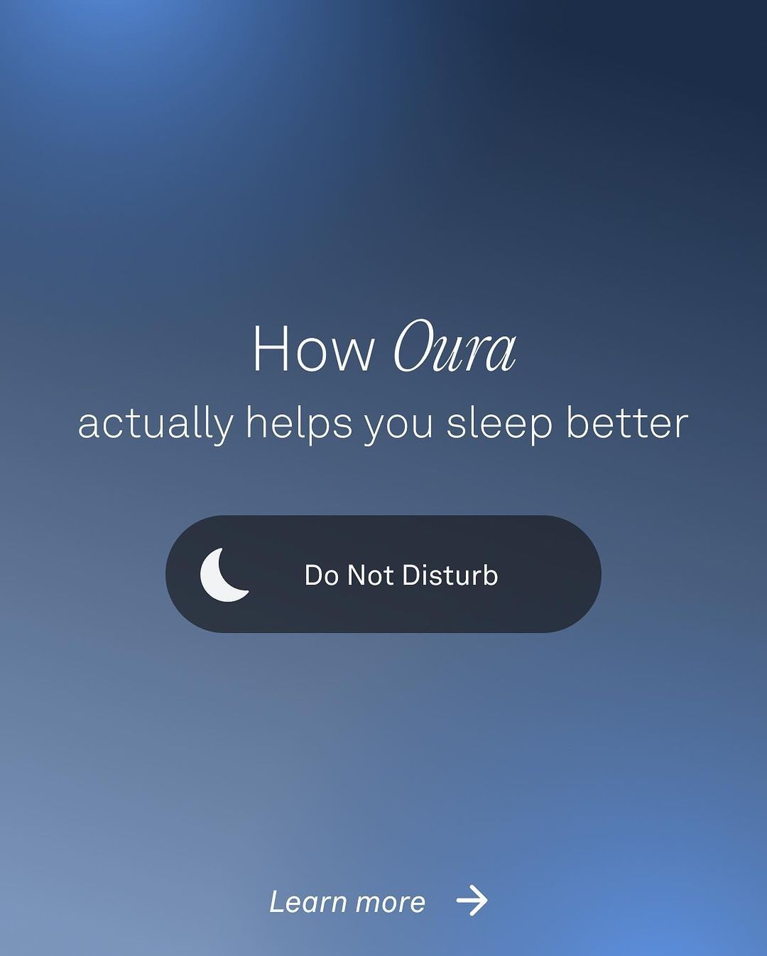 Oura Ring sleep and recovery tracker