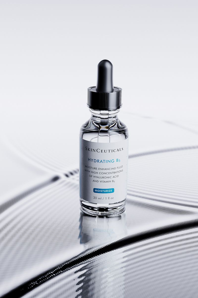 SkinCeuticals Hydrating B5 still on metallic surface