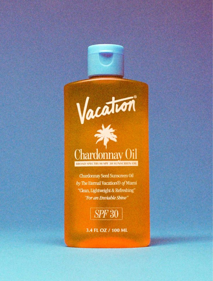 Vacation Chardonnay Oil SPF 30 sunscreen oil