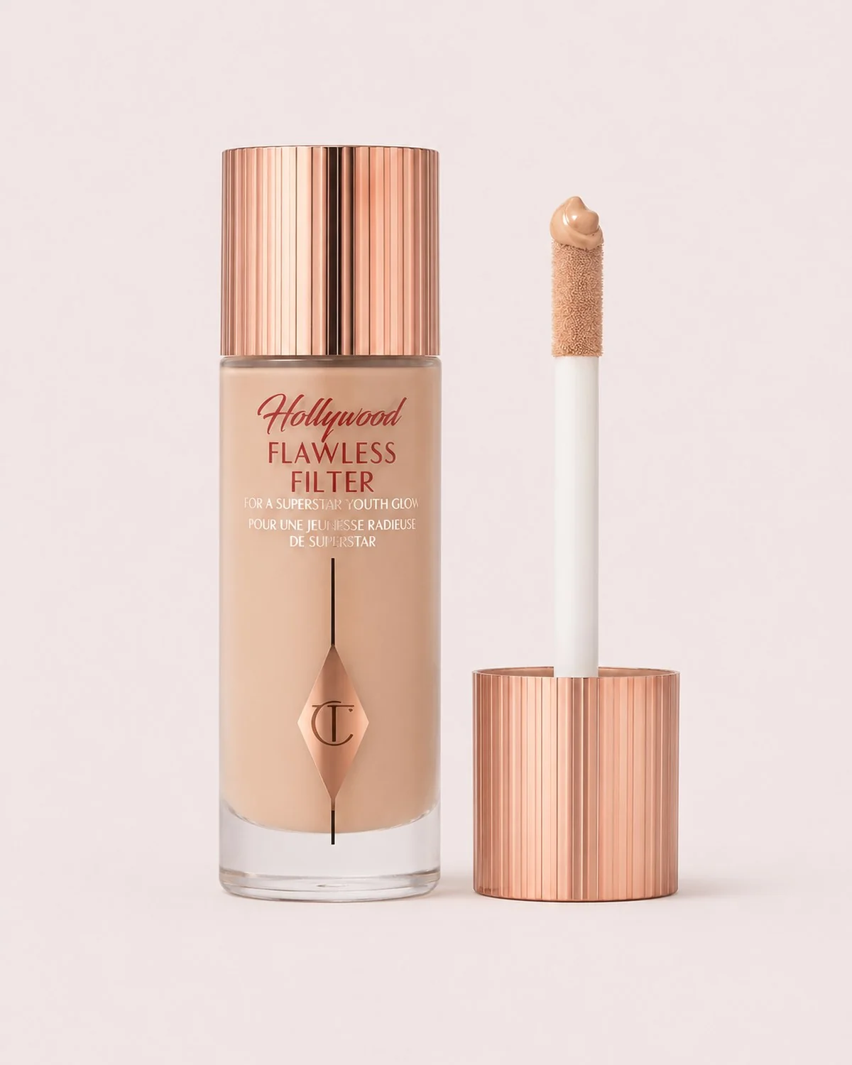 Charlotte Tilbury Flawless Filter, primer and complexion editorial