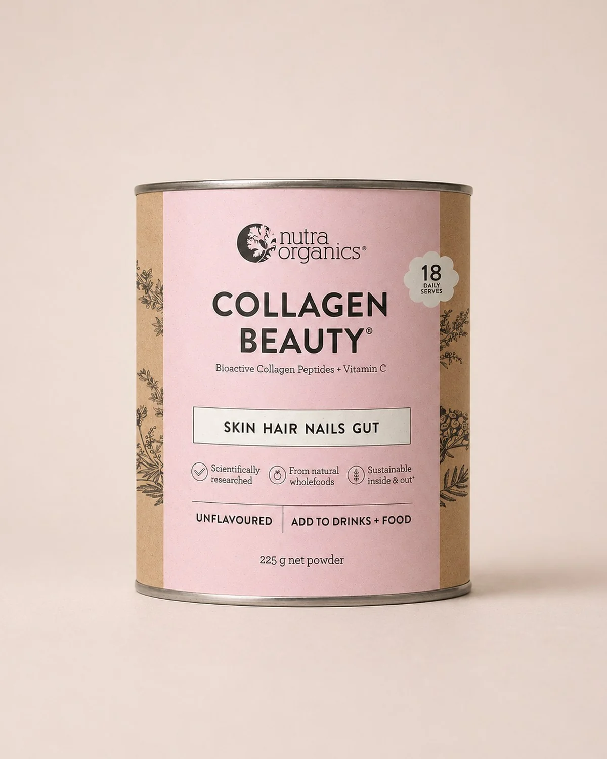 Nutra Organics, Collagen Beauty